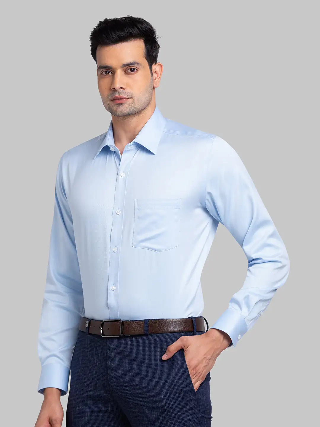 Men Regular Fit Fawn Shirt
