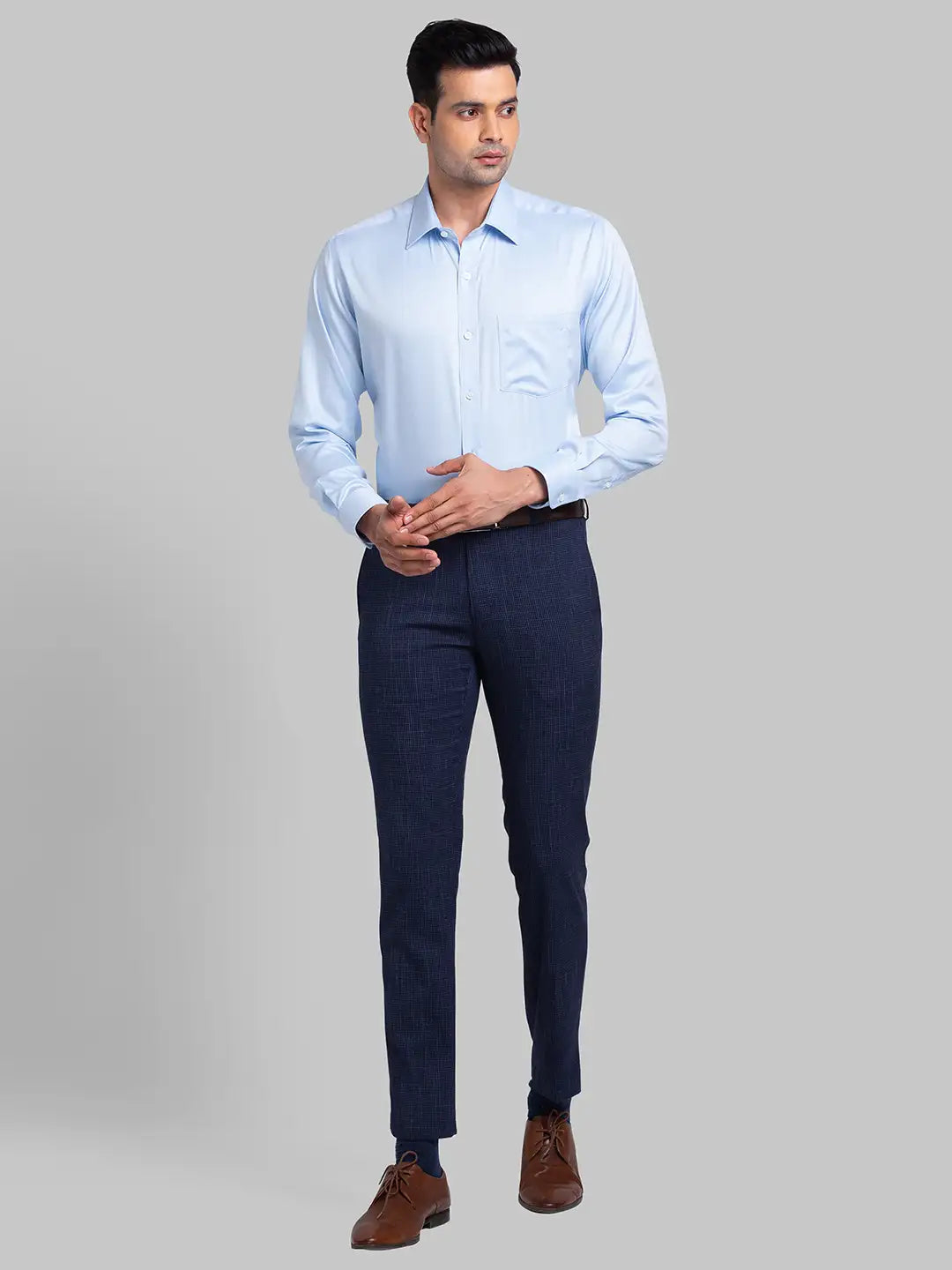 Men Regular Fit Fawn Shirt