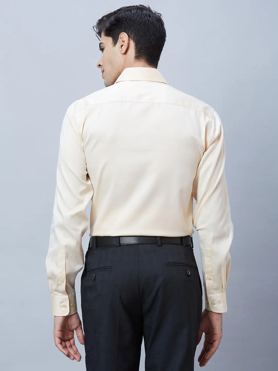 Men Regular Fit Black Shirt