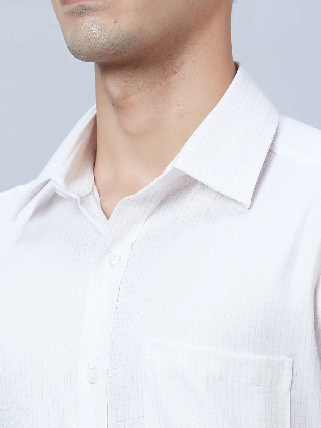 Men Regular Fit Brown Shirt