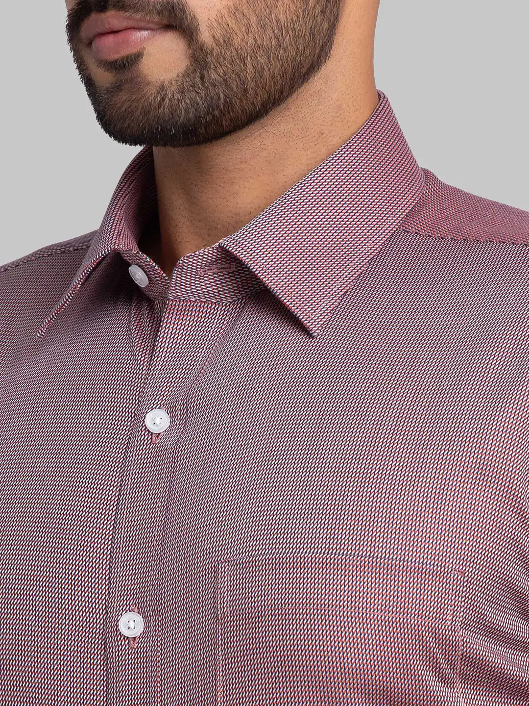 Men Regular Fit Blue Shirt