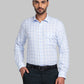 Men Green Regular Fit Checks  Cotton Full Sleeve Ainsley Collar Shirts