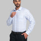 Men Green Regular Fit Checks  Cotton Full Sleeve Ainsley Collar Shirts