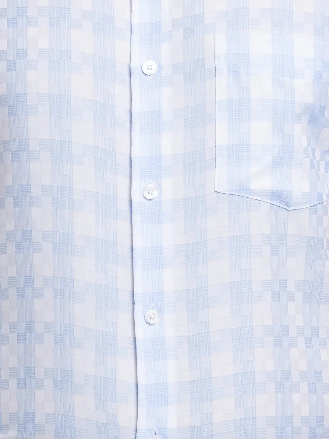Men Green Regular Fit Checks  Cotton Full Sleeve Ainsley Collar Shirts