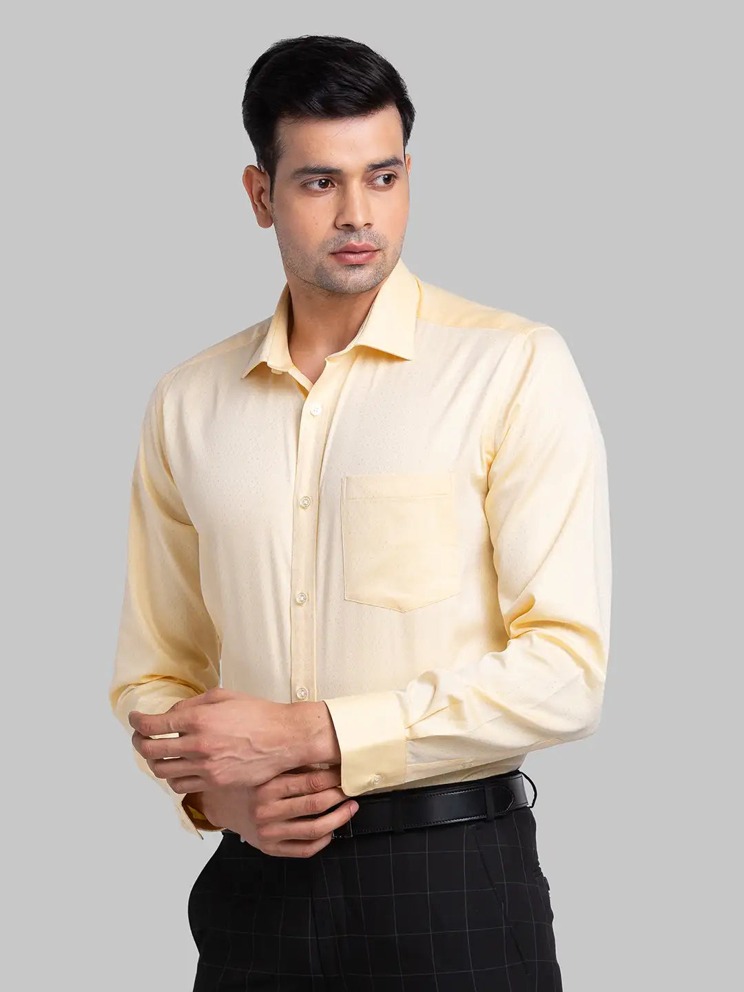 Men Regular Fit Blue Shirt