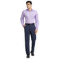 Park Avenue Men Blue Checks Regular Fit Cotton Full Sleeve Ainsley Neck Shirt