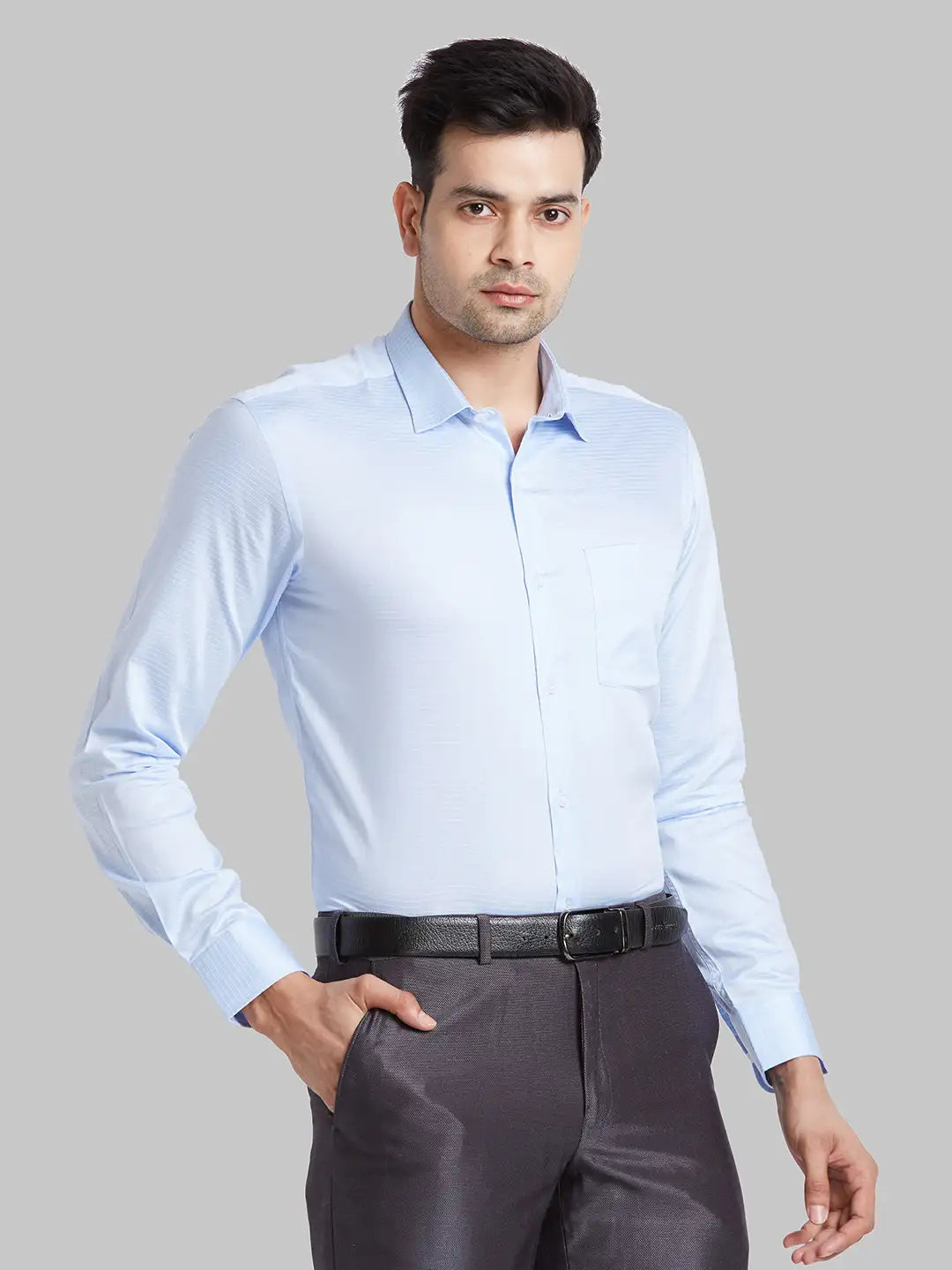 Park Avenue Men Red Checks Regular Fit Cotton Full Sleeve Ainsley Neck Shirt