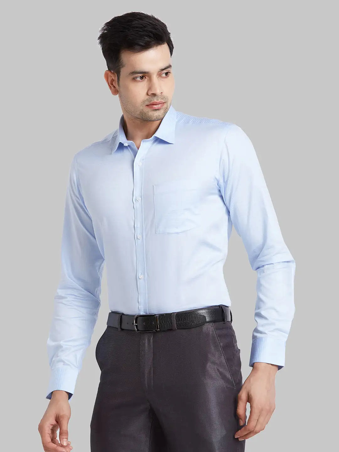 Park Avenue Men Red Checks Regular Fit Cotton Full Sleeve Ainsley Neck Shirt