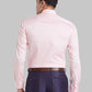 Park Avenue Men Violet Structure Regular Fit Cotton Full Sleeve Ainsley Collar Shirt