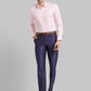 Park Avenue Men Violet Structure Regular Fit Cotton Full Sleeve Ainsley Collar Shirt