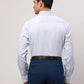 Park Avenue Men White Solid Regular Fit Cotton Full Sleeve Ainsley Collar Shirt