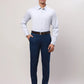 Park Avenue Men White Solid Regular Fit Cotton Full Sleeve Ainsley Collar Shirt