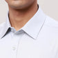 Park Avenue Men White Solid Regular Fit Cotton Full Sleeve Ainsley Collar Shirt