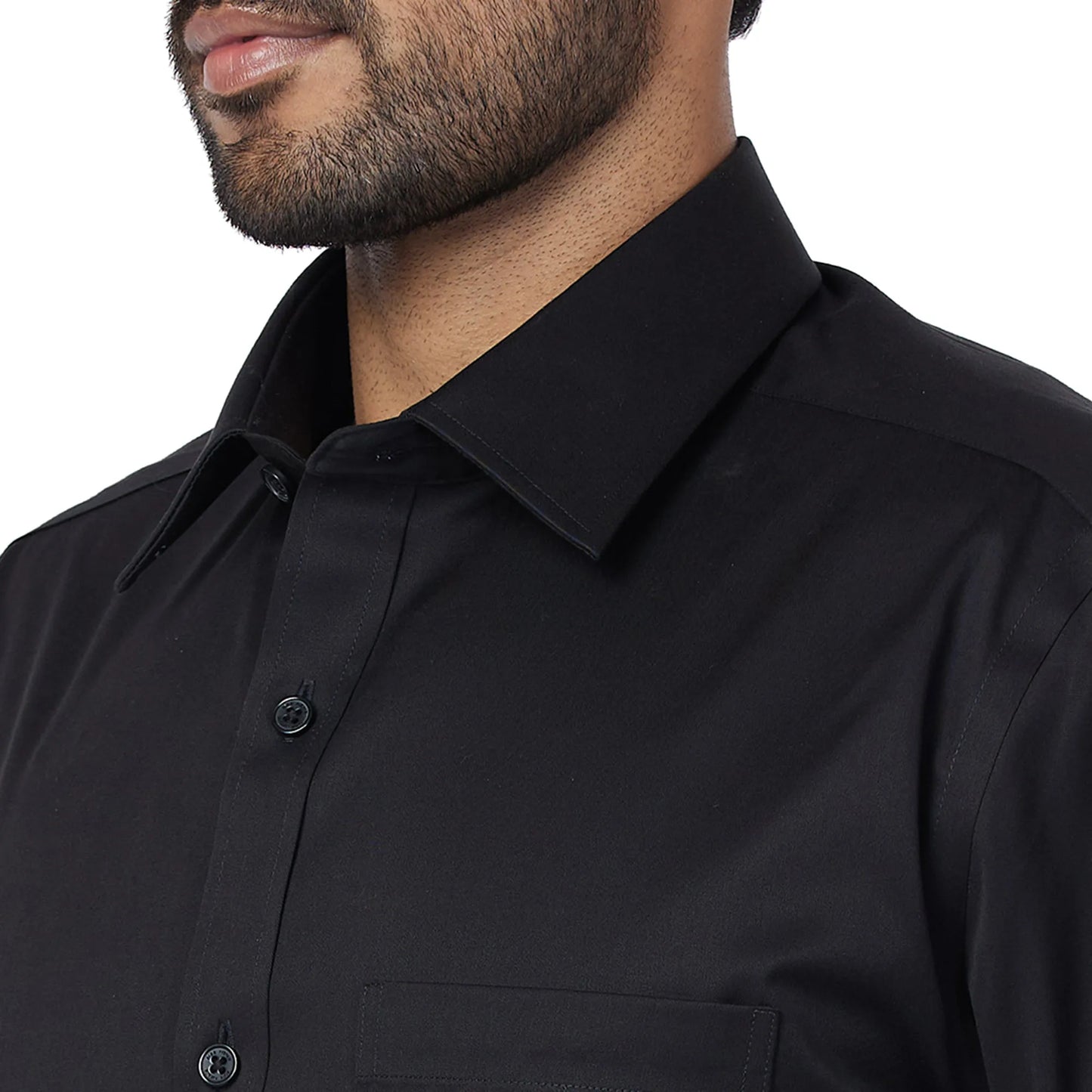 Park Avenue Men Brown Stripe Regular Fit Cotton Full Sleeve Ainsley Collar Shirt