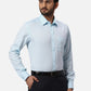 Park Avenue Regular Fit Self Design Medium Orange Shirt