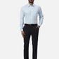 Park Avenue Regular Fit Self Design Medium Orange Shirt