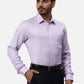 Park Avenue Regular Fit Self Design White Shirt