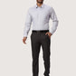 Park Avenue Regular Fit Self Design Medium Red Shirt
