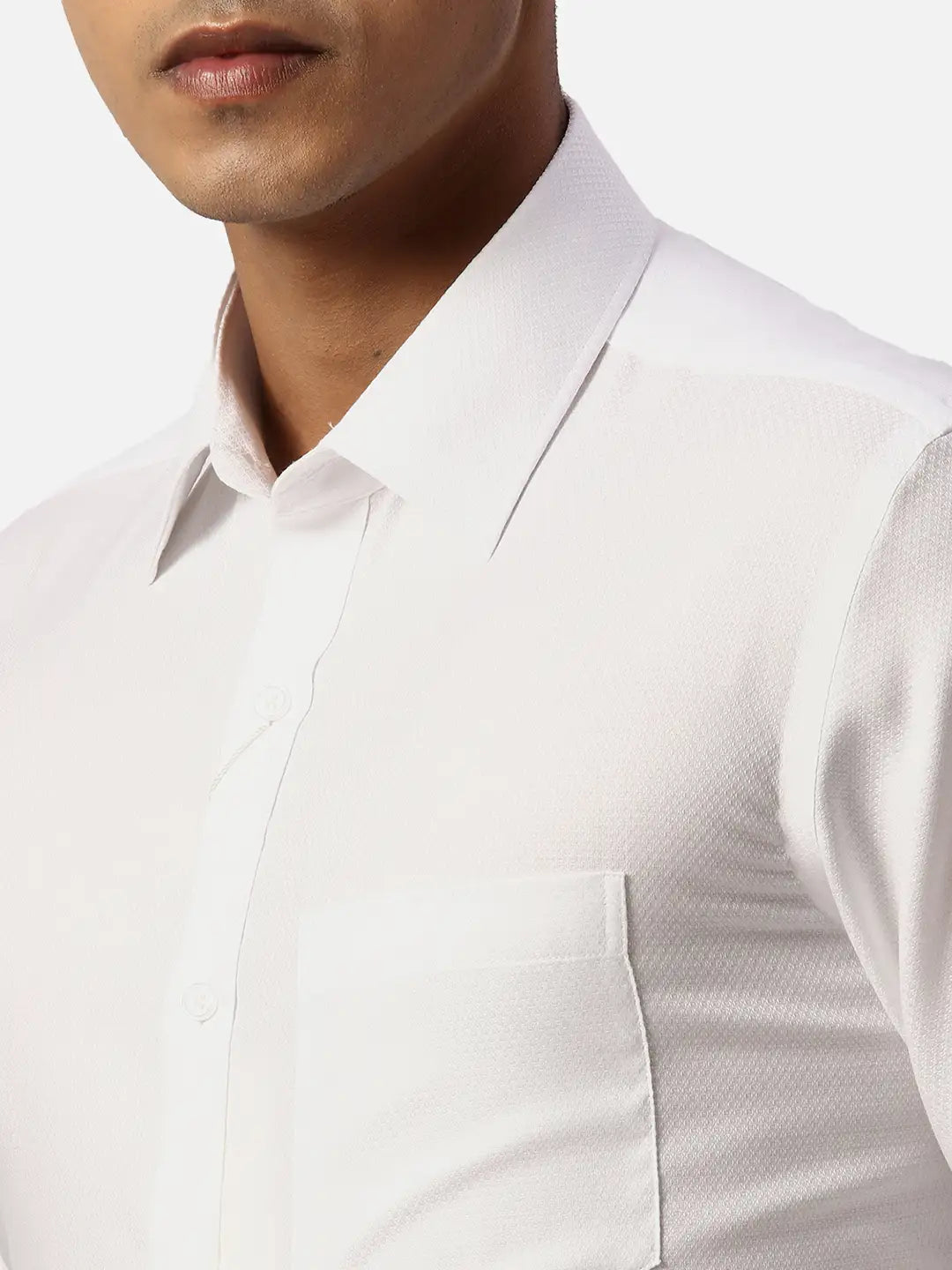 Park Avenue Regular Fit Solid Medium Violet Shirt