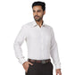 Park Avenue Men Green Stripe Regular Fit Cotton Full Sleeve Ainsley Collar Shirt