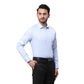 Park Avenue Men White Stripe Regular Fit Cotton Full Sleeve Ainsley Collar Shirt