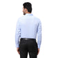 Park Avenue Men White Stripe Regular Fit Cotton Full Sleeve Ainsley Collar Shirt