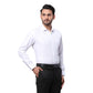 Park Avenue Men Black Solid Regular Fit Linen Full Sleeve Ainsley Collar Shirt