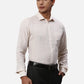 Park Avenue Regular Fit Striped Light Fawn Shirt