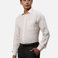 Park Avenue Regular Fit Striped Light Fawn Shirt