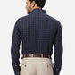 Park Avenue Regular Fit Checkered Medium Violet Shirt