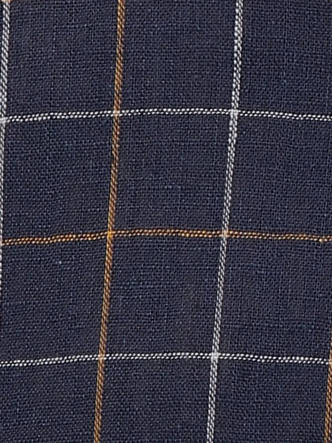 Park Avenue Regular Fit Checkered Medium Violet Shirt