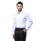 Park Avenue Men Blue Structure Regular Fit Cotton Full Sleeve Ainsley Collar Shirt
