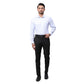 Park Avenue Men Blue Structure Regular Fit Cotton Full Sleeve Ainsley Collar Shirt