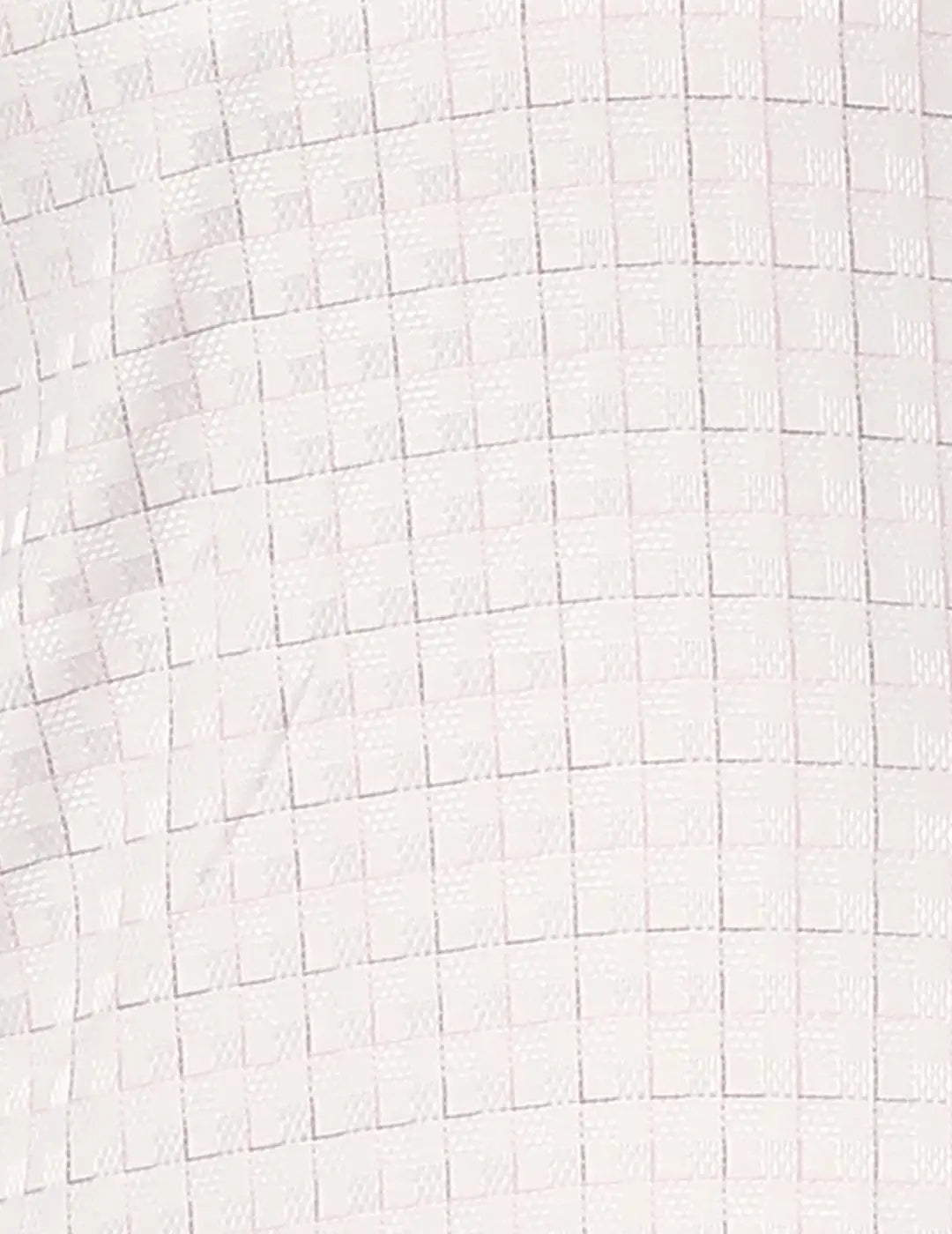 Park Avenue Regular Fit Self Design White Shirt