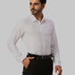 Park Avenue Regular Fit Self Design Medium Blue Shirt