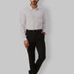 Park Avenue Regular Fit Self Design Medium Blue Shirt