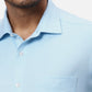 Park Avenue Regular Fit Self Design Light Fawn Shirt