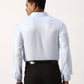 Park Avenue Regular Fit Checkered Light Blue Shirt