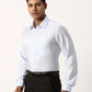 Park Avenue Regular Fit Checkered White Shirt