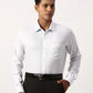 Park Avenue Regular Fit Striped Medium Blue Shirt