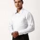 Park Avenue Regular Fit Striped Medium Blue Shirt