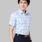Men Regular Fit Blue Shirt