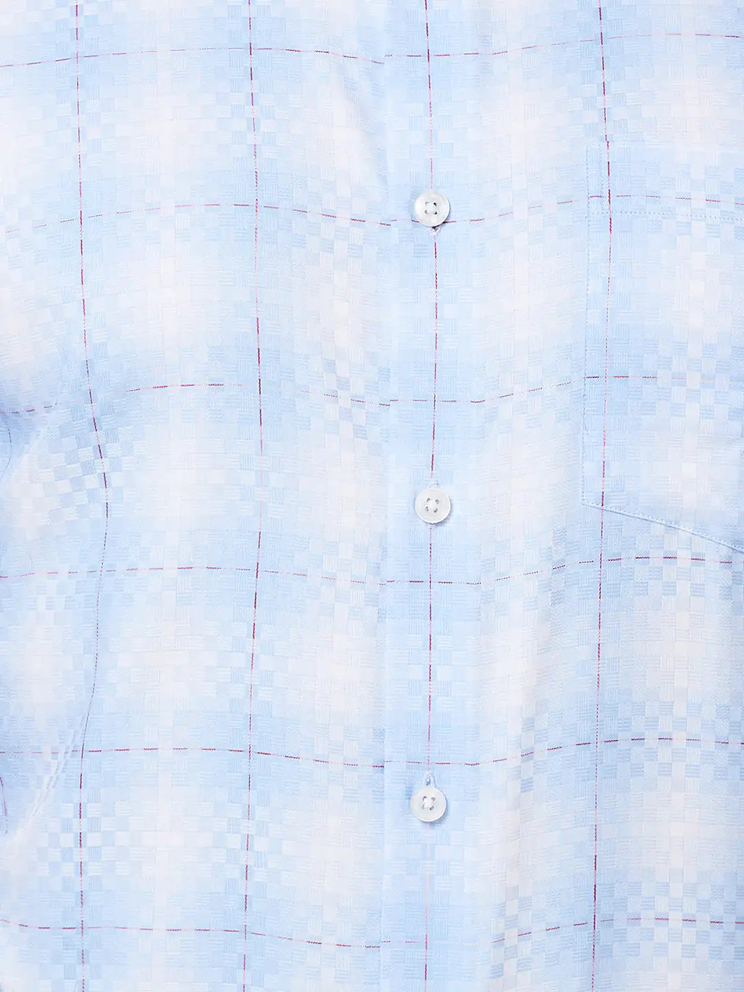 Men Regular Fit Blue Shirt