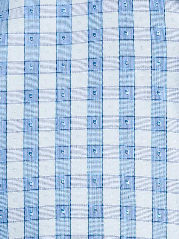 Men Regular Fit Blue Shirt