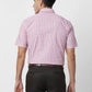 Park Avenue Men Blue Solid Regular Fit Modal Blend Half Sleeve Ainsley Collar Shirt