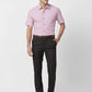 Park Avenue Men Blue Solid Regular Fit Modal Blend Half Sleeve Ainsley Collar Shirt