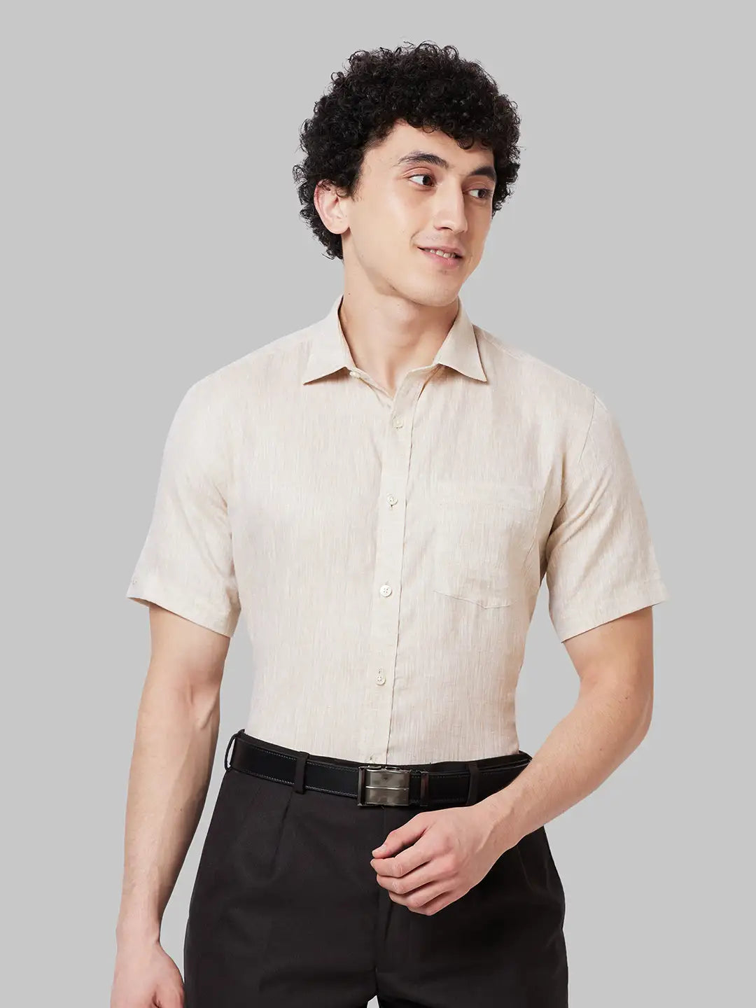Men Regular Fit White Shirt