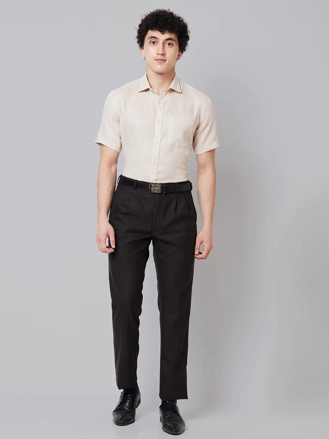 Men Regular Fit White Shirt