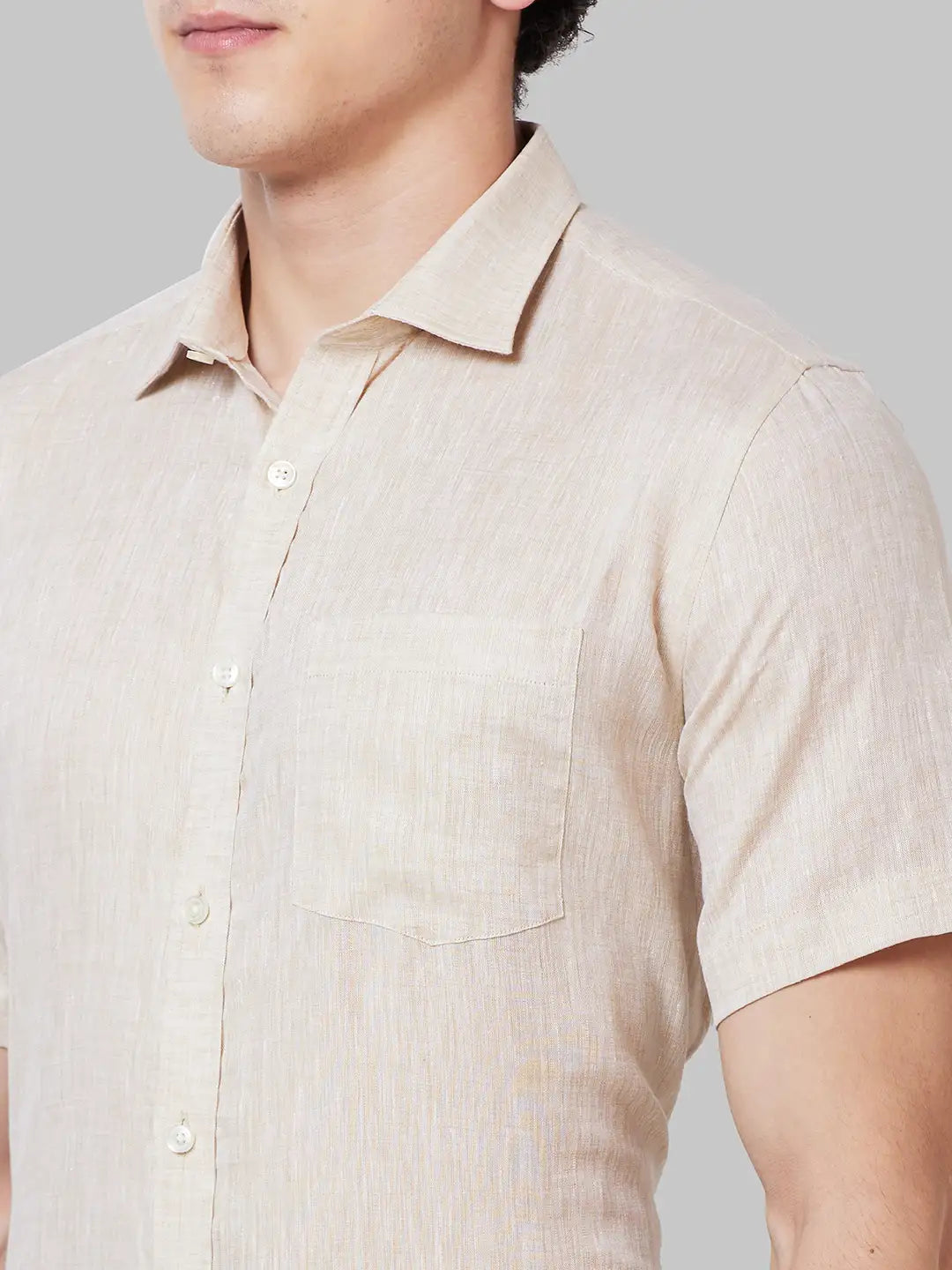 Men Regular Fit White Shirt