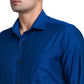 Park Avenue Men Grey Checks Regular Fit Cotton Half Sleeve Ainsley Collar Shirt